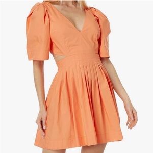 en saison Nessa Mini Dress Orange
